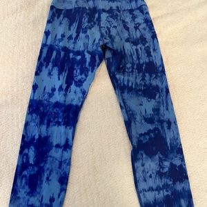 Blue Lululemon Align Leggings 25”